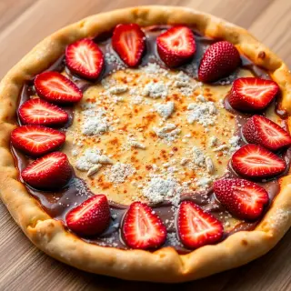 Nutella Pizza Dessert