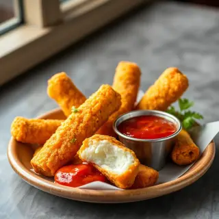 Mozzarella Sticks (6 pc)