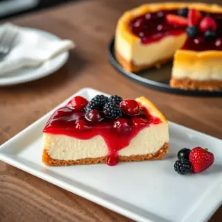 New York Cheesecake Slice